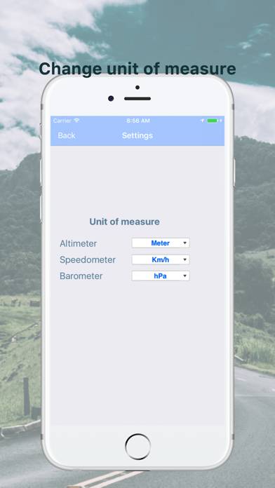 Position Weather Tools App screenshot