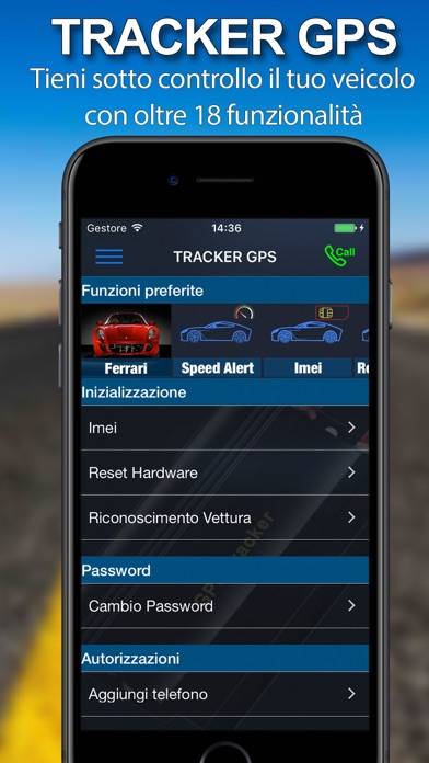 Tracker GPS PRO - Antifurto immagine dello schermo