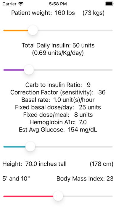Insulin-Rx App screenshot #1