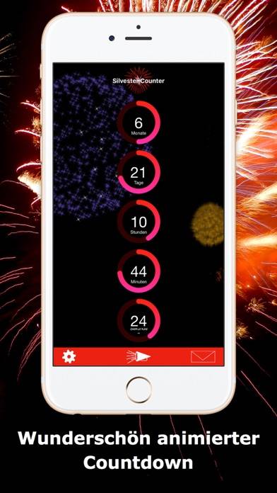 New Year's Eve Counter App-Screenshot #1