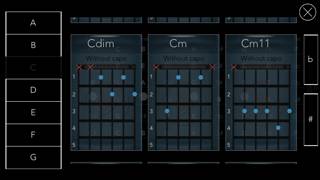 GuitarCapo plus Captura de pantalla de la aplicación
