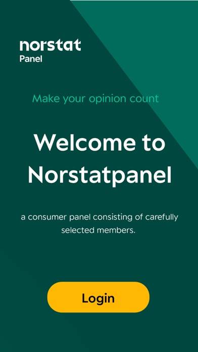 Norstatpanel App skärmdump