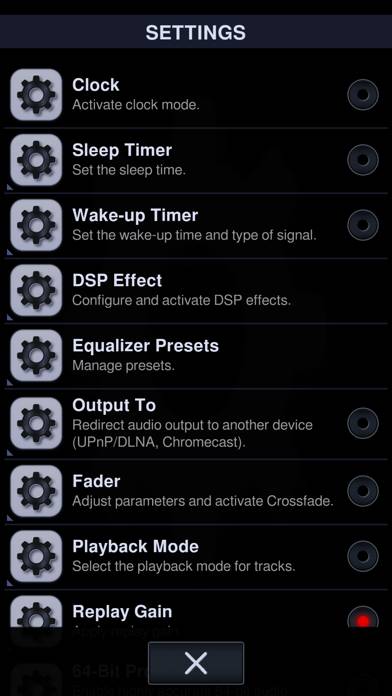 Neutron Music Player Captura de pantalla de la aplicación #5