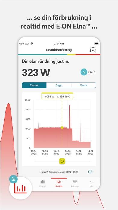 E.on App skärmdump