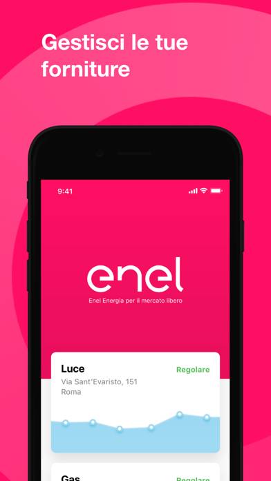 Enel Energia Schermata dell'app #1
