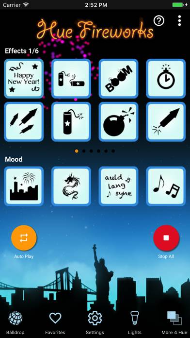 Hue Fireworks for Philips Hue App-Screenshot #2