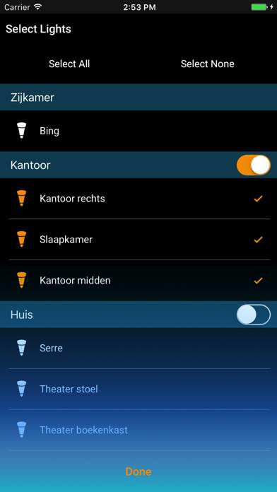 Hue Fireworks for Philips Hue App-Screenshot #5