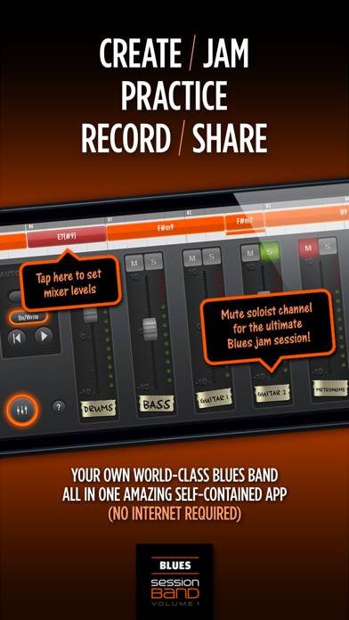 SessionBand Blues 1 App screenshot #5