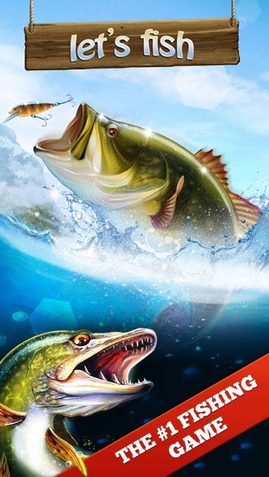 Let's Fish:Sport Fishing Games App skärmdump #1