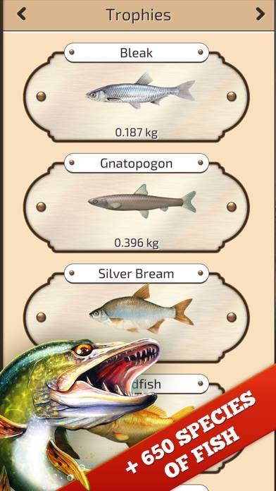 Let's Fish:Sport Fishing Games App skärmdump #4