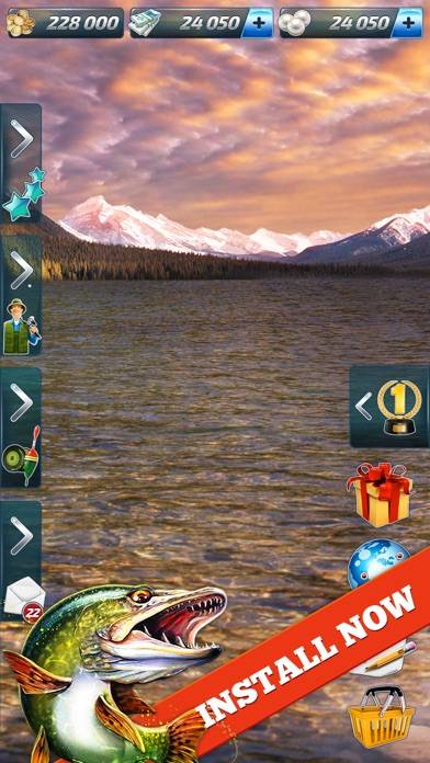 Let's Fish:Sport Fishing Games App skärmdump #5