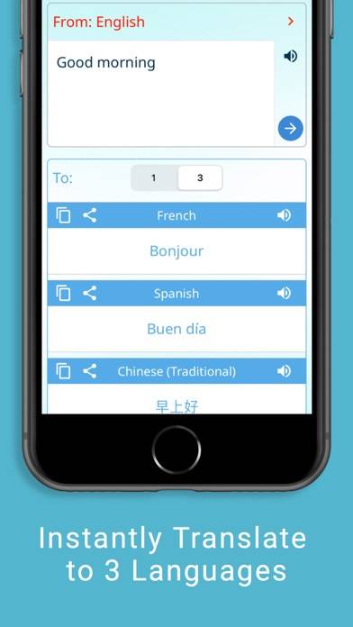 Multi Translate Voice Schermata dell'app #1
