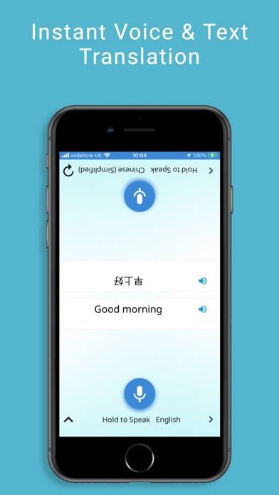 Multi Translate Voice Schermata dell'app #2