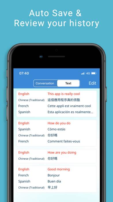 Multi Translate Voice Captura de pantalla de la aplicación #4