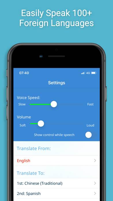 Multi Translate Voice Schermata dell'app #5