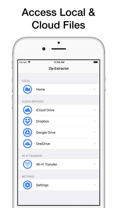 Zip & RAR File Extractor App screenshot #1