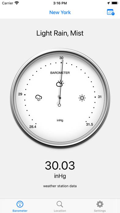 Barometer App screenshot #1