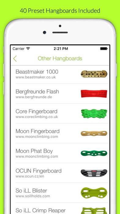 Boulder Trainer App-Screenshot #5