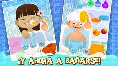 Dirty Kids: Learn to Bath Game Schermata dell'app #4