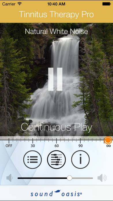Tinnitus Therapy Pro Schermata dell'app #1
