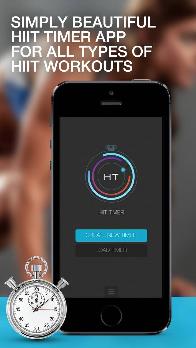 HIIT Timer - High Intensity Interval Training Timer for Weight Loss Workouts and Fitness
