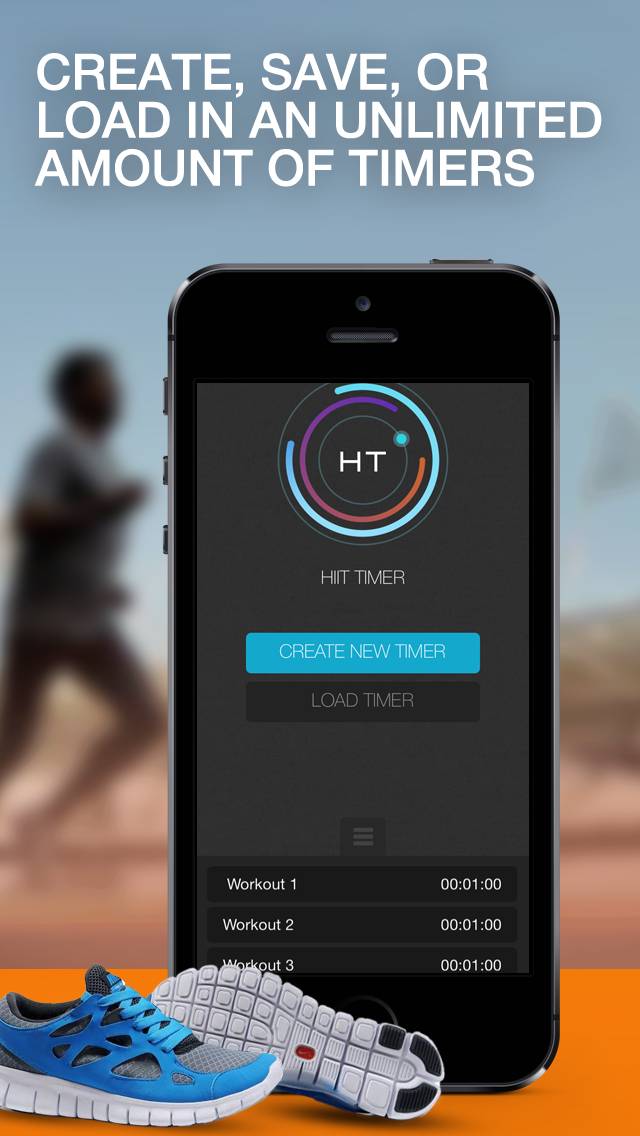 HIIT Timer Captura de pantalla de la aplicación #2
