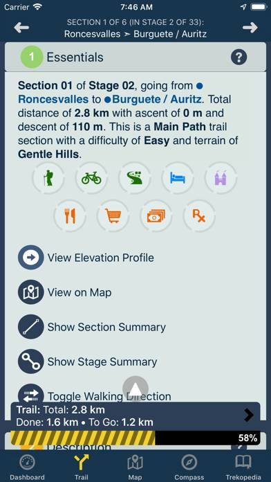 TrekRight: Camino Francés App screenshot #1