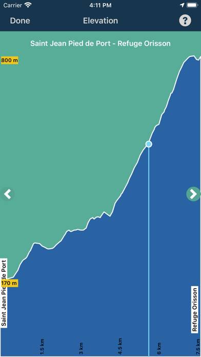 TrekRight: Camino Francés Captura de pantalla de la aplicación