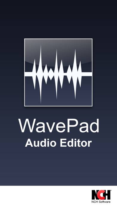 WavePad Master's Edition 2020 App screenshot #1