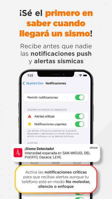 SkyAlert: Alerta Sísmica App screenshot #4