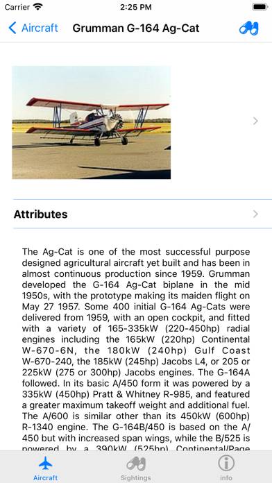 Aircraft ID App screenshot #2