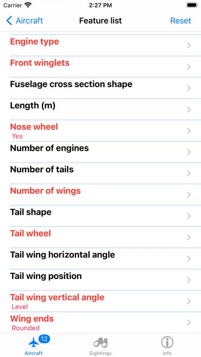 Aircraft ID Captura de pantalla de la aplicación #6