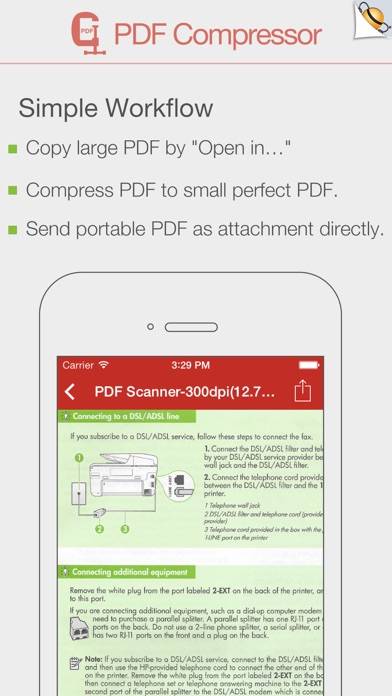 PDF Compressor Captura de pantalla de la aplicación #3
