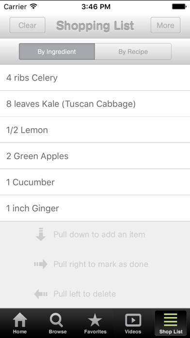 101 Juice Recipes App screenshot