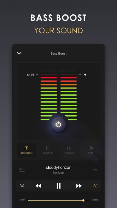 Equalizer plus HD music player App screenshot #1
