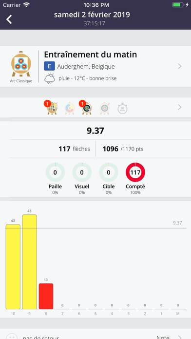 IArcheryStats Capture d'écran de l'application #5