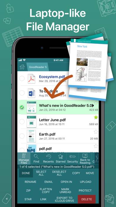 GoodReader PDF Editor & Viewer App-Screenshot #2