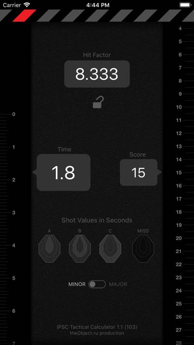 IPSC Tactical Calculator App screenshot #1