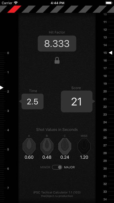 IPSC Tactical Calculator App screenshot #2