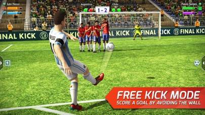 Final Kick: Online football Captura de pantalla de la aplicación #2