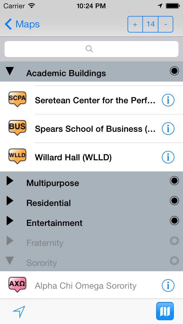 EMap OSU : Oklahoma State University App screenshot #2