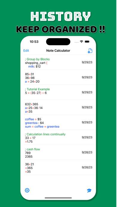 Note Calculator App screenshot #4