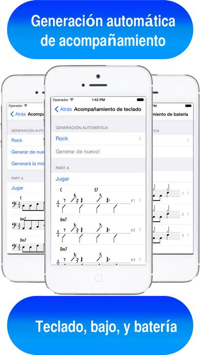 ISongwriter Captura de pantalla de la aplicación