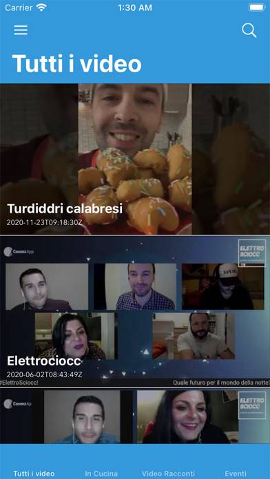 CosenzApp immagine dello schermo