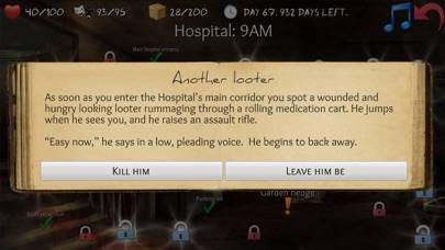 Overlive: Gamebook and RPG skärmdump