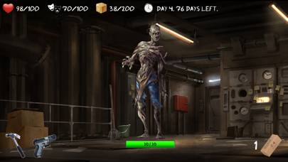 Overlive: Gamebook and RPG skärmdump av spelet