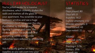 Overlive: Gamebook and RPG skärmdump av spelet