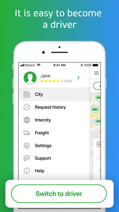 InDrive. Save on city rides Captura de pantalla de la aplicación #5
