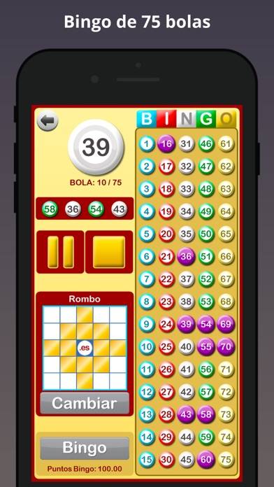 Bingo at Home App screenshot #4