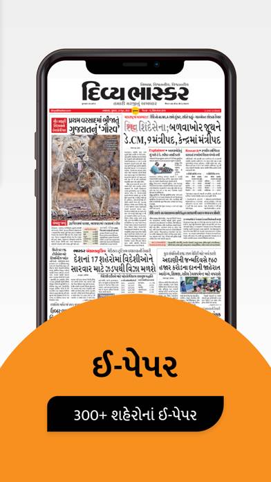 Gujarati News by Divya Bhaskar App screenshot #2
